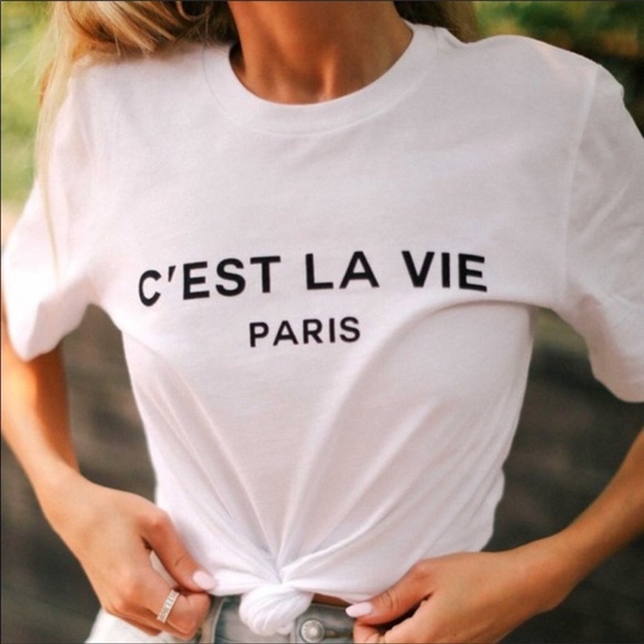 C’est la vie Graphic Tee - Picture 2 of 5
